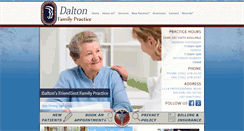 Desktop Screenshot of daltonfamilypractice.com